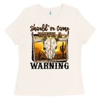 Bone should've come with a warning Ladies Tee - MaliasSmallBusiness