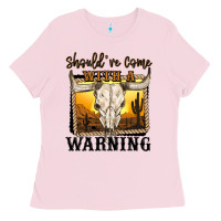 Bubblegum Pink should've come with a warning Ladies Tee - MaliasSmallBusiness