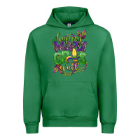 Emerald happy mardi gras yall Urban Hoodie - CowGirlArtShop