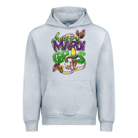 Heather Grey happy mardi gras yall Urban Hoodie - CowGirlArtShop