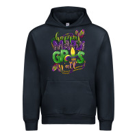 Navy happy mardi gras yall Urban Hoodie - CowGirlArtShop