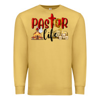 Antique Gold Pastor Life Premium Sweatshirt - LillyAllenDesigns