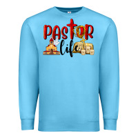 Ocean Blue Pastor Life Premium Sweatshirt - LillyAllenDesigns