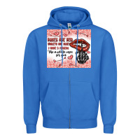 Roses Are Red Violets Are Blue I Have 5  Fingers T Zipper Hoodie | Teevron