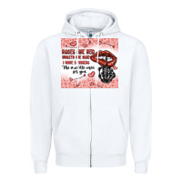 White roses are red violets are blue i have 5  fingers t Zipper Hoodie - MaliasSmallBusiness