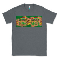Charcoal Heather St. Patrick's Day Western  Lucky And Blessed Classic Tee - Artiststas