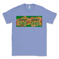 Colony Blue St. Patrick's Day Western  Lucky And Blessed Classic Tee - Artiststas