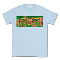 Dusty Blue St. Patrick's Day Western  Lucky And Blessed Classic Tee - Artiststas