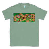 Sage St. Patrick's Day Western  Lucky And Blessed Classic Tee - Artiststas