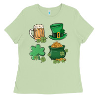 Matcha pot of gold Ladies Tee - MaliasSmallBusiness