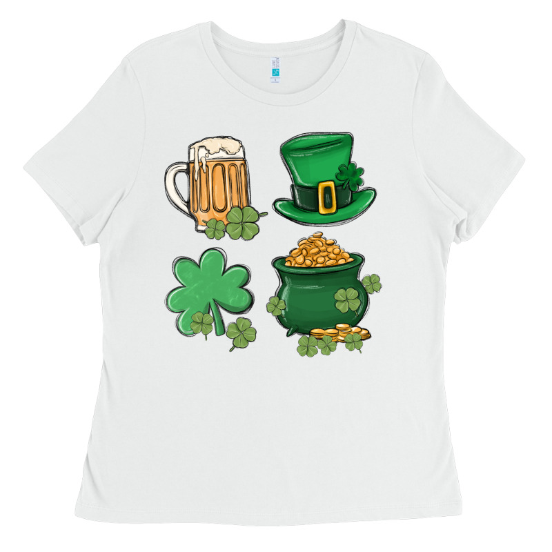 Pot Of Gold Ladies Tee by MaliasSmallBusiness | Teevron