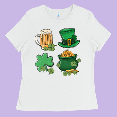 Ladies Tee pot of gold