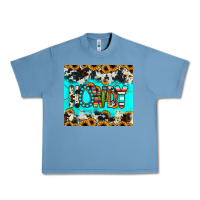Pebble Blue howdy Urban Heavy Tee - JahusDesignShop