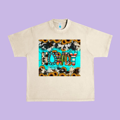 Howdy Urban Heavy Tee Designed By Jahusdesignshop