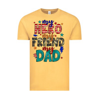 Vintage Mustard my hero my friend my dad Vintage Tee - JahusDesignShop