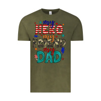 Vintage Olive my hero my friend my dad Vintage Tee - JahusDesignShop