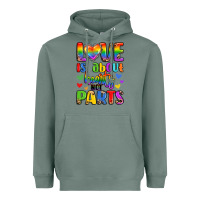 Sage love is about hearts not parts Heavyweight Hoodie - LillyAllenDesigns