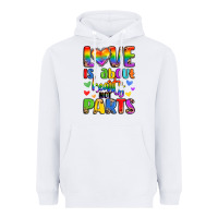 White love is about hearts not parts Heavyweight Hoodie - LillyAllenDesigns