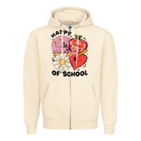 Sandshell happy 100 days of school Zipper Hoodie - MaliasSmallBusiness