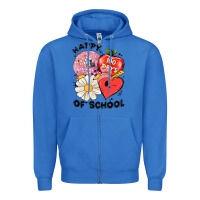 True Royal happy 100 days of school Zipper Hoodie - MaliasSmallBusiness
