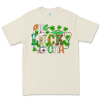 Bone st.patricks one lucky cna  nurse Premium Tee - BarkalooDesign