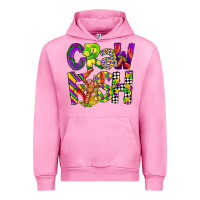Fuchsia Pink crawfish mardi gras Urban Hoodie - CowGirlArtShop