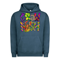 Pigment Midnight Navy crawfish mardi gras Urban Hoodie - CowGirlArtShop