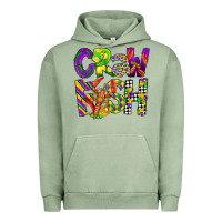Pigment Oil Green crawfish mardi gras Urban Hoodie - CowGirlArtShop