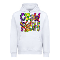 White crawfish mardi gras Urban Hoodie - CowGirlArtShop