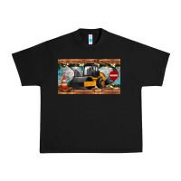 Black steam roller sippy cup Urban Heavy Tee - Artiststas