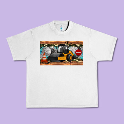 Steam Roller Sippy Cup Urban Heavy Tee Designed By Artiststas