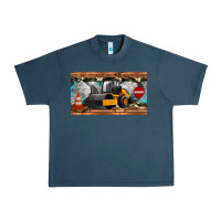 Midnight Navy steam roller sippy cup Urban Heavy Tee - Artiststas