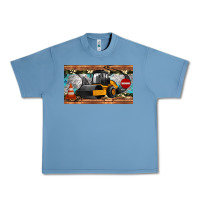 Pebble Blue steam roller sippy cup Urban Heavy Tee - Artiststas