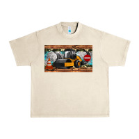 Sandshell steam roller sippy cup Urban Heavy Tee - Artiststas