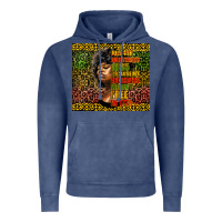 Vintage Denim juneteenth celebrate Vintage Hoodie - HRA Design Shop