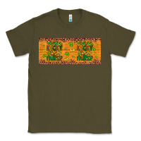 Army Green Western St. Patrick's Day One Lucky Nurse Classic Tee - Artiststas