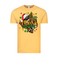 Vintage Mustard texas christmas Vintage Tee - AdoDesignShop