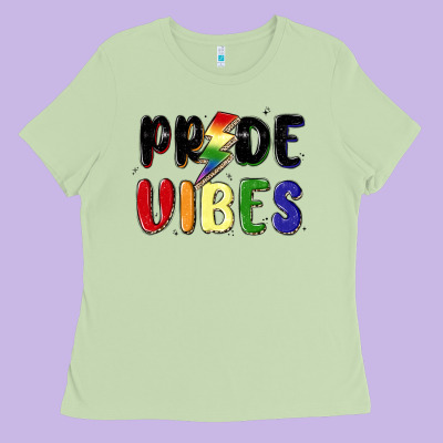 Ladies Tee pride vibes