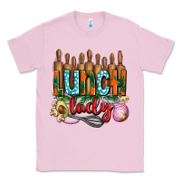 Bubblegum Pink lunch lady with onions Classic Tee - AdoDesignShop