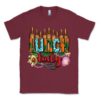 Burgundy lunch lady with onions Classic Tee - AdoDesignShop