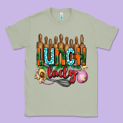 Lunch Lady With Onions Classic Tee Designed By Adodesignshop
