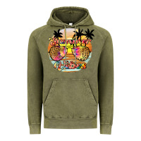 Vintage Olive summer vibes2 Vintage Hoodie - JahusDesignShop