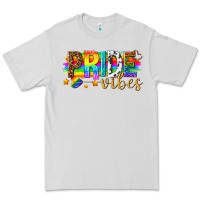 Dove Grey pride vibes Premium Tee - texasbilliewilder