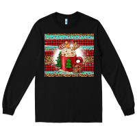 Black Christmas coffee Long Sleeve Tee - Jasminsmagicworld