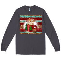 Smoke Christmas coffee Long Sleeve Tee - Jasminsmagicworld