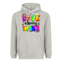 Moon Dust love always wins Heavyweight Hoodie - LillyAllenDesigns