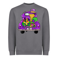 Storm farm truck, mardi gras Heavyweight Sweatshirt - JahusDesignShop