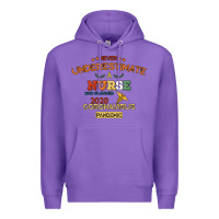 Purple Never Underestimate A Nurse Premium Hoodie - Bettercallsaul