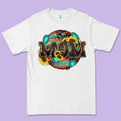 Western Mom Premium Tee Designed By Zillion Design Studio