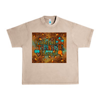 French Oak grateful thankful blessed turkey Urban Heavy Tee - JahusDesignShop